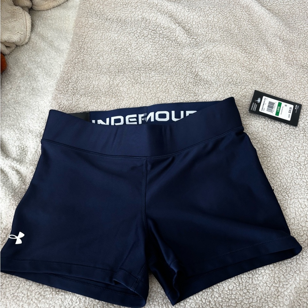 Under Armour Blue Athletic Shorts Lightweight Performance